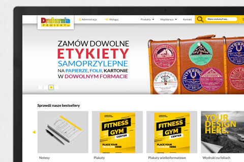 Drukarnia projekt wizualizacja